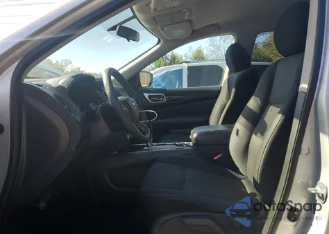 2019 Nissan Pathfinder S из США, поврежденный, VIN 5N1DR2MM5KC590161